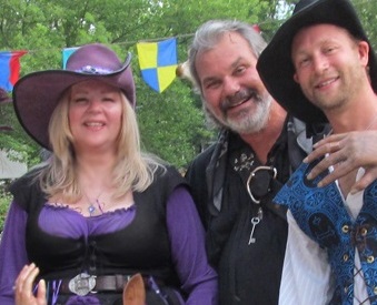 Inga and Laktos at Bristol Renaissance Faire